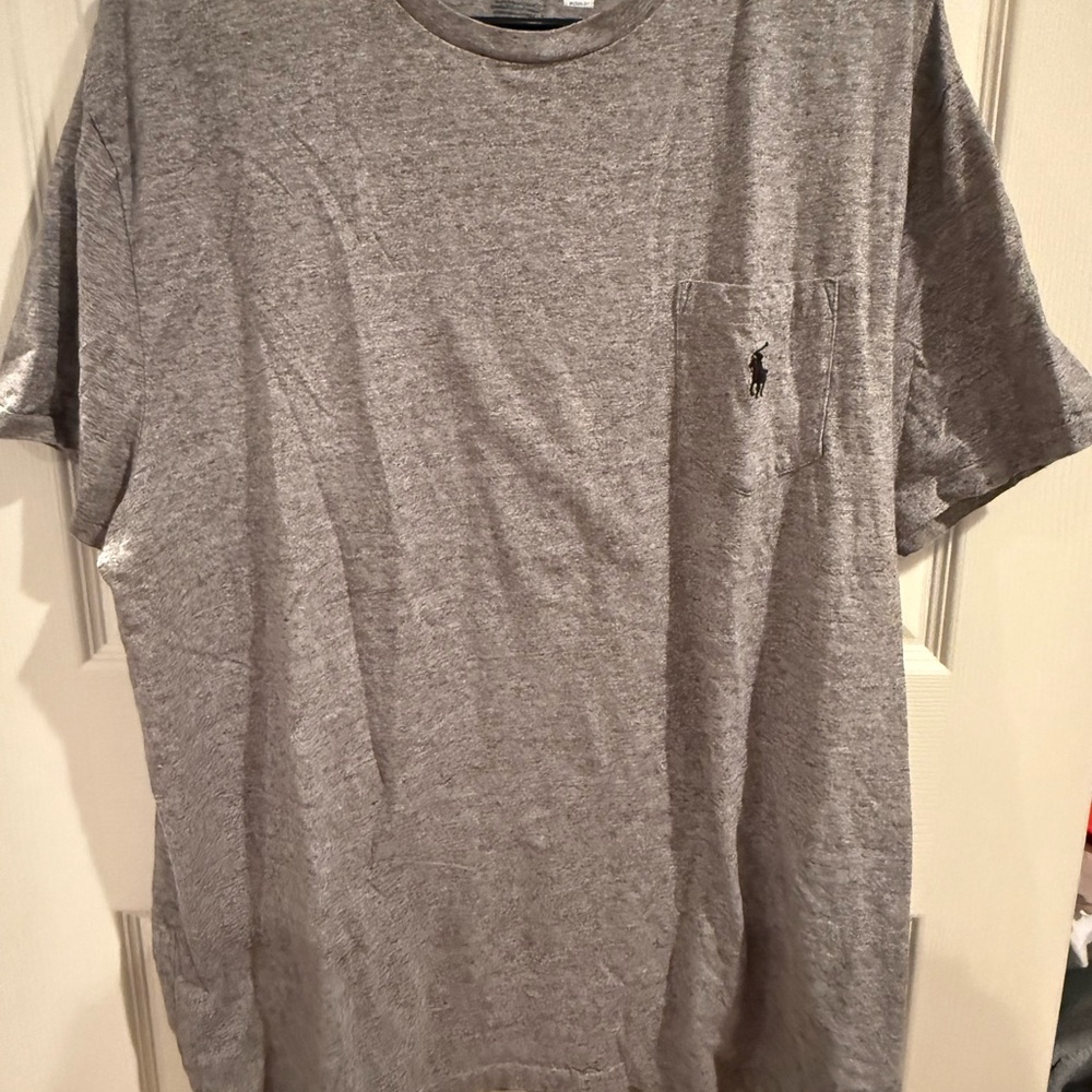 Polo by Ralph Lauren Gray Short Sleeve Tee - Revolve